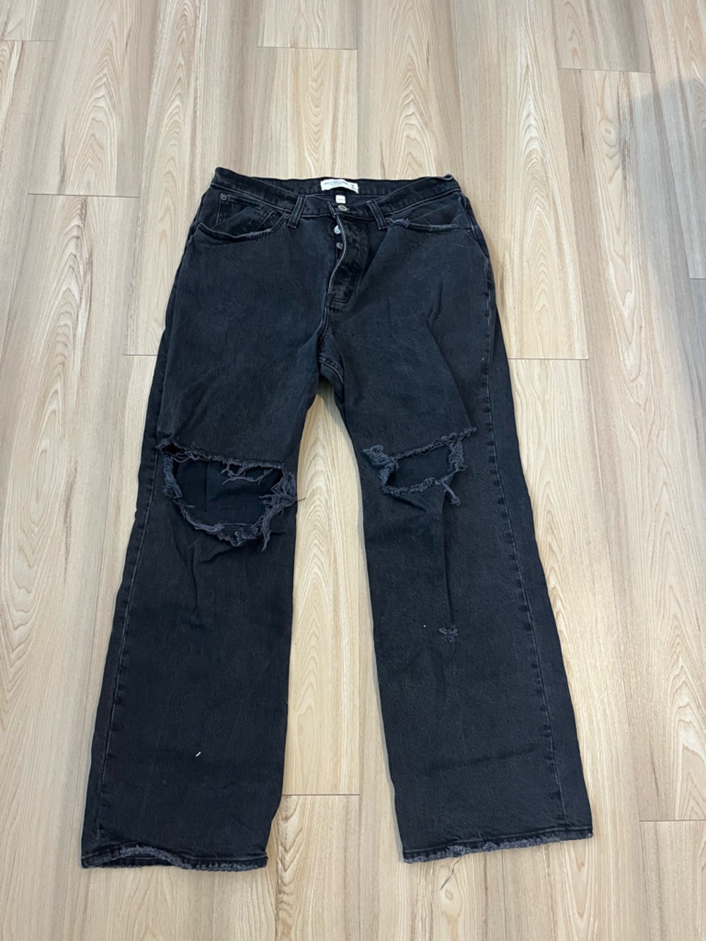 Abercrombie & Fitch 90s baggy low rise jean